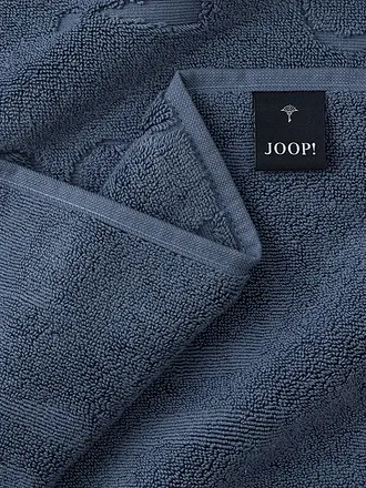 JOOP | Badematte 50x80cm STUDIO REPEAT Kupfer | dunkelblau